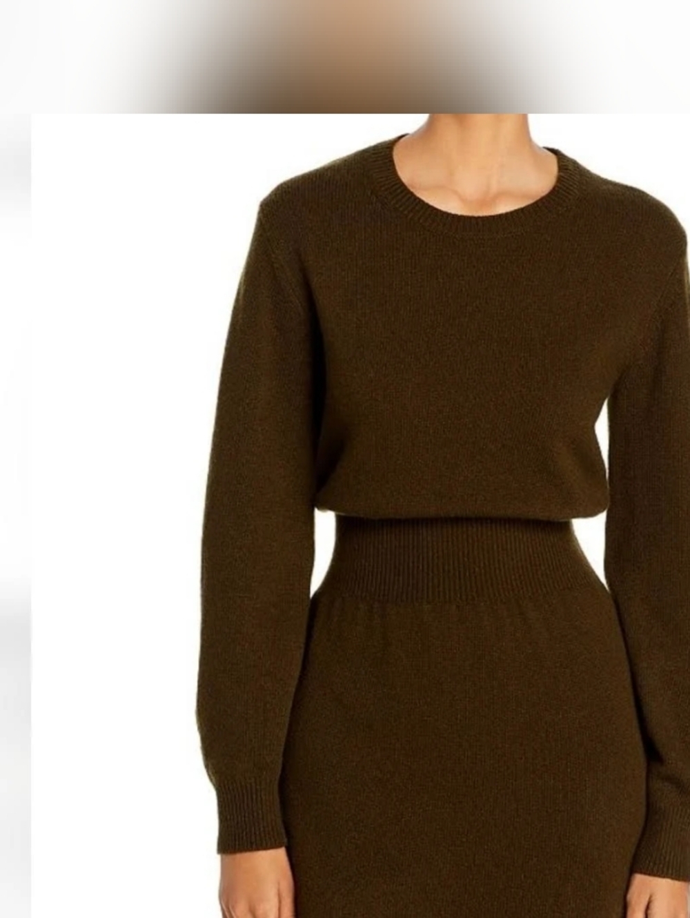 Theory, L,Classic Crewneck Women's dress in black